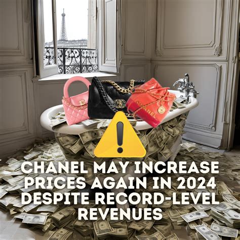 pursebop chanel price increase|chanel purse price increase.